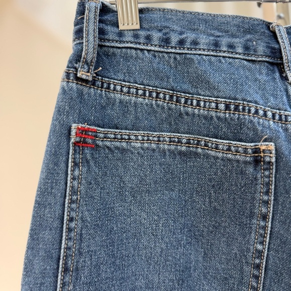 NWOT BDG Urban Outfitters Blue Denim High Rise Baggy Cargo Jeans Size 28 - Picture 11 of 12